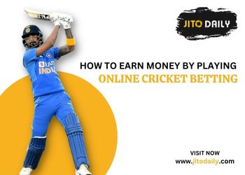 How to earn money by playing online cricket betting.